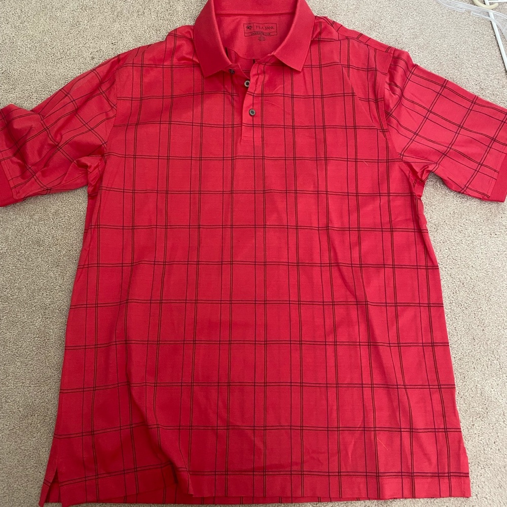 Jos. A Banks red men’s polo